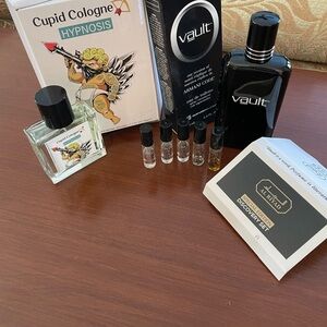 Cupid Cologne Hypnosis, Armani Vault Cologne and sample set Men’s